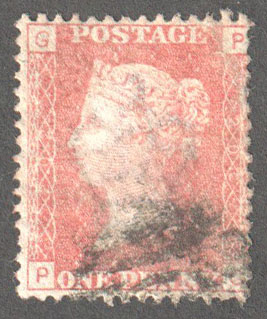 Great Britain Scott 33 Used Plate 202 - PG - Click Image to Close